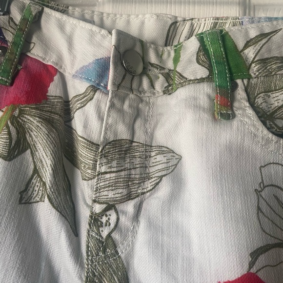 Women's Gap Pants summer cotton stretch - Picture 2 of 3